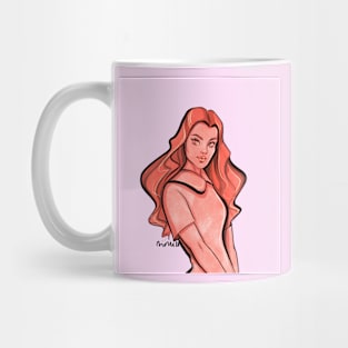 Orange girl Mug